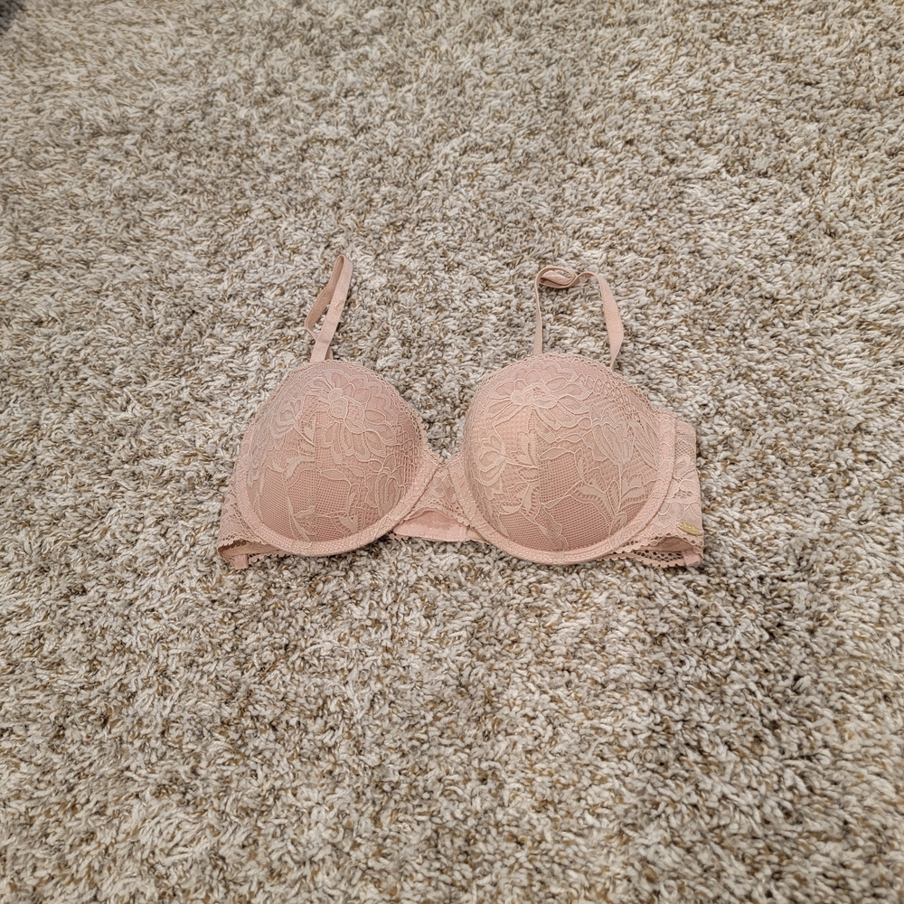 Nude Lace Bra